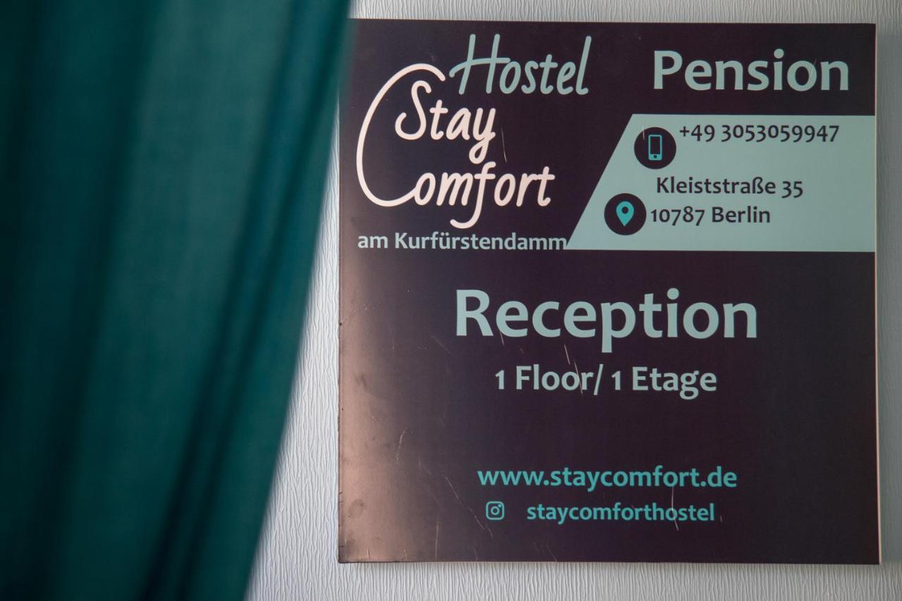 Pension Hostel StayComfort Am Kurf\u00FCrstendamm Berlin Exterior foto